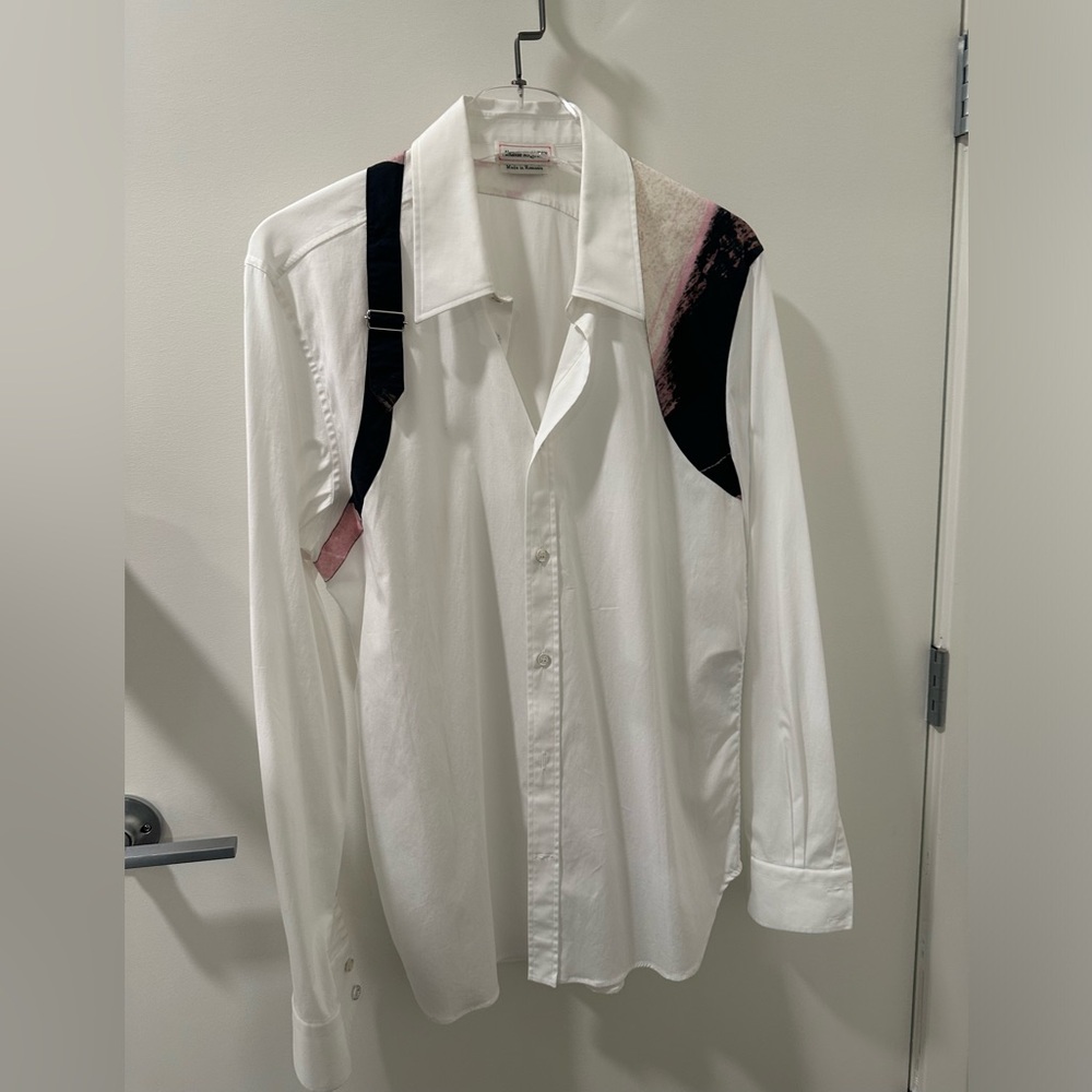 Alexander McQueen - Men's Printed Harness Sport Shirt